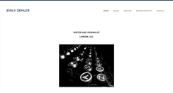 Desktop Screenshot of emilyzemler.com